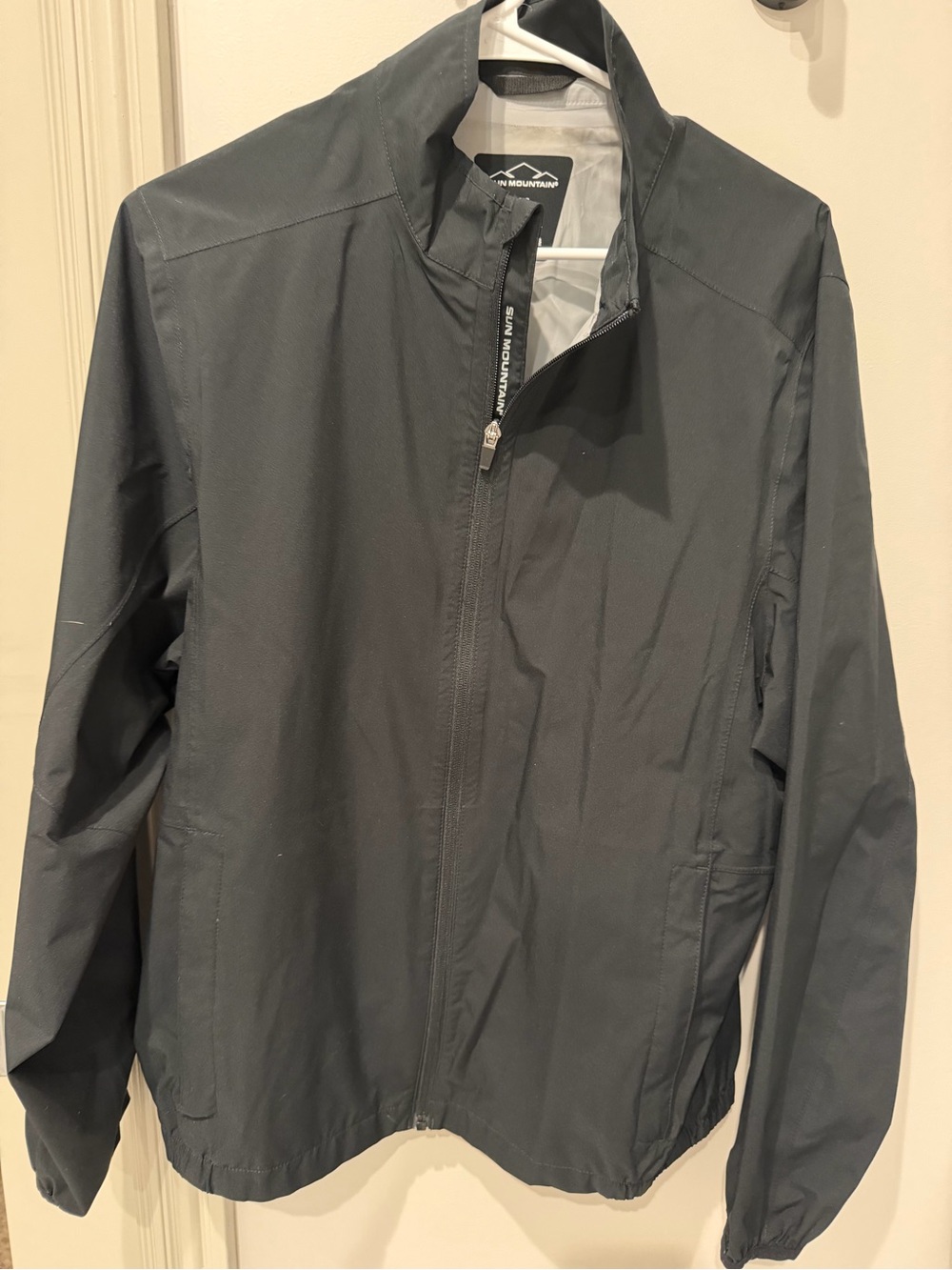 Sun Mountain Men's Black Windbreaker Jacket
